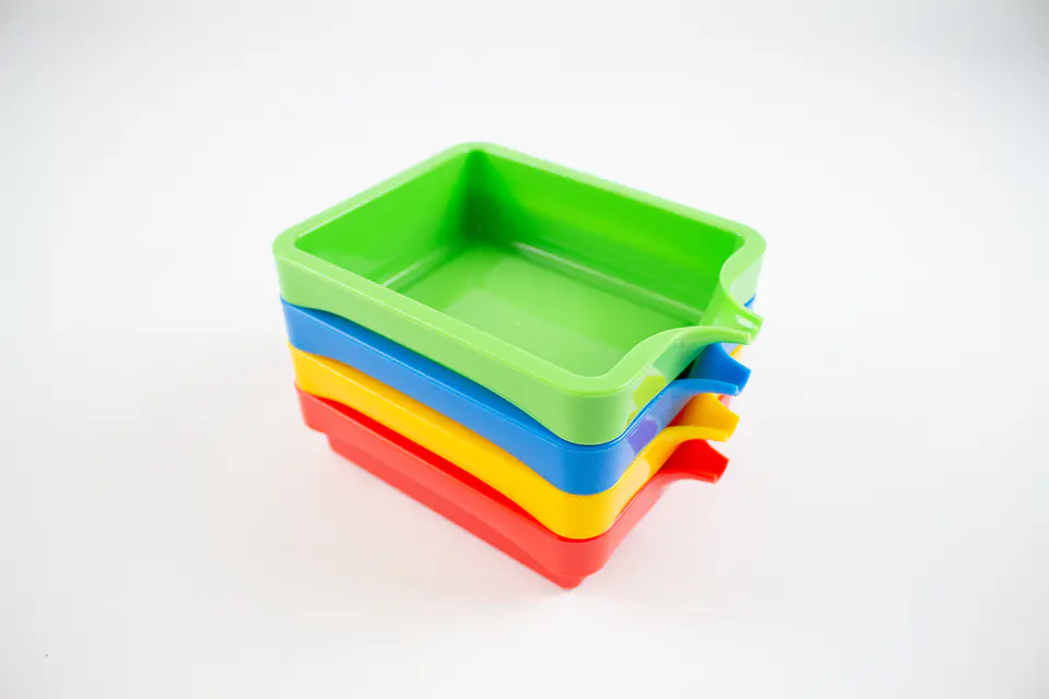 4 Bandejas para pintura de colores 1