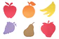 Sellos grandes Frutas - Miniatura 3