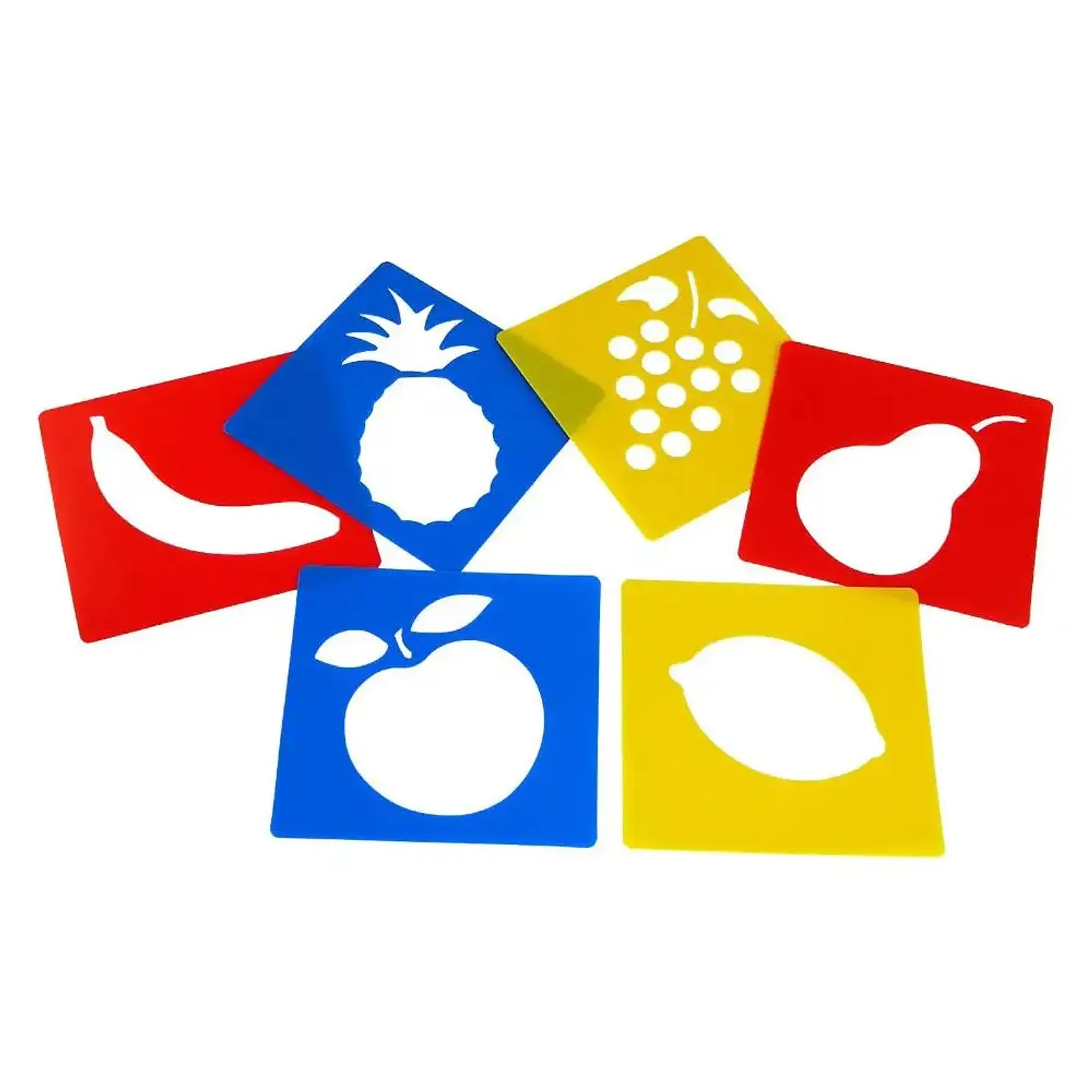 6 Plantillas de Frutas 1