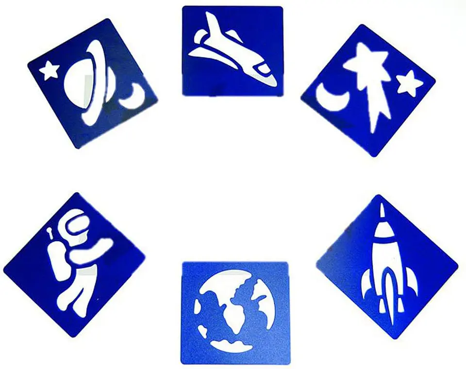 6 Plantillas del Espacio 1