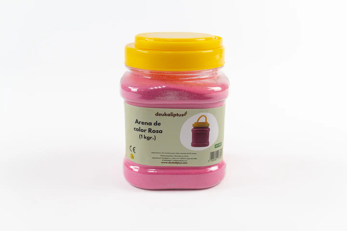 Arena de color Rosa (1 kgr.) 1