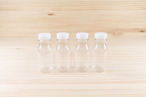 Botella vacía con tapón de seguridad de 200 ml