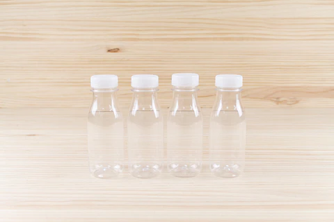 Botella vacía con tapón de seguridad de 250 ml