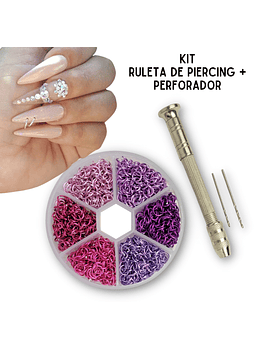 Kit perforador + set de piercing