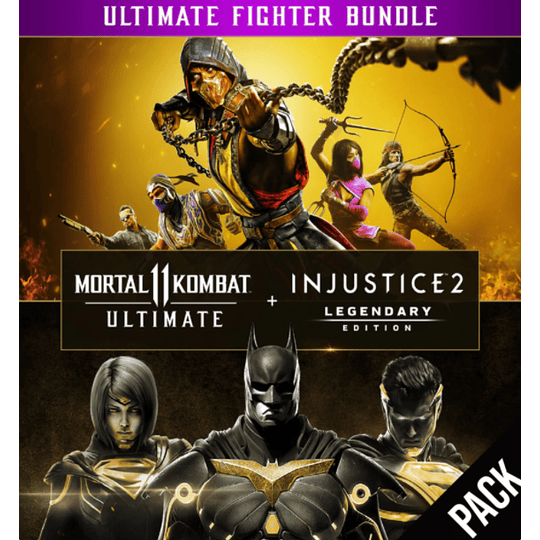 Mortal Kombat 11 Ultimate + Injustice 2 Leg. Edition Bundle