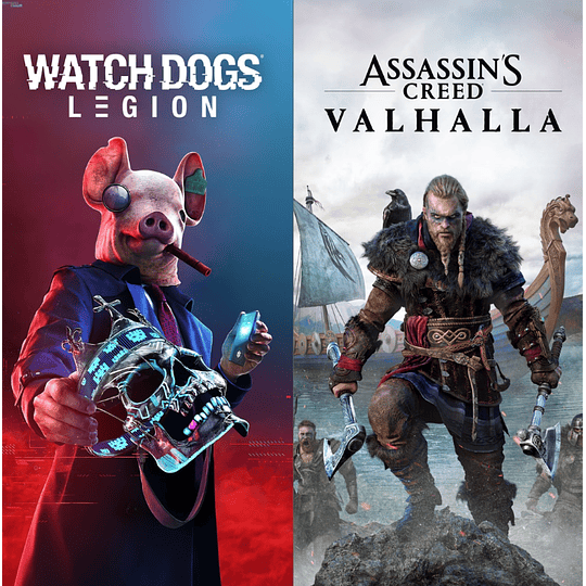 Assassin’s Creed® Valhalla + Watch Dogs®: Legion Bundle