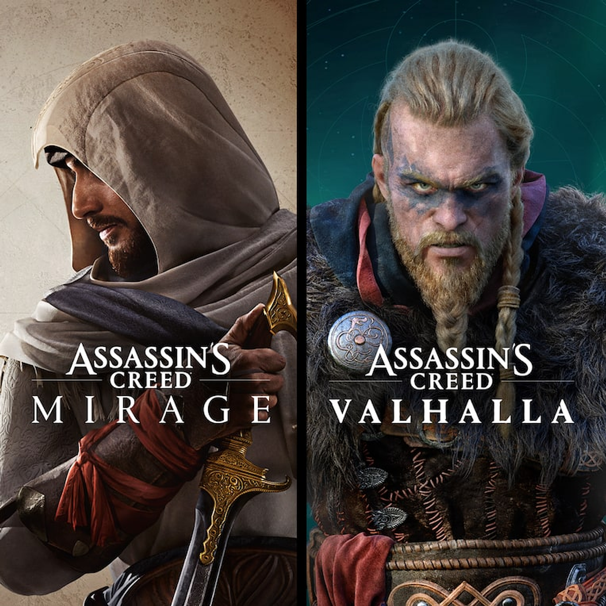 Assassin's Creed Mirage & Assassin's Creed Valhalla B