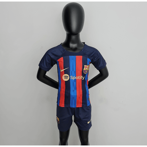 Kit Criança Barcelona Principal 2022/23