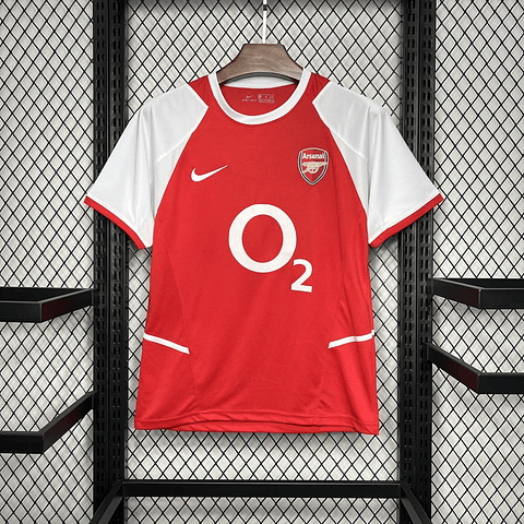 Camisola Arsenal Principal 2002/04