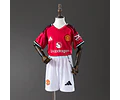Kit Criança Manchester United Principal 2025/26
