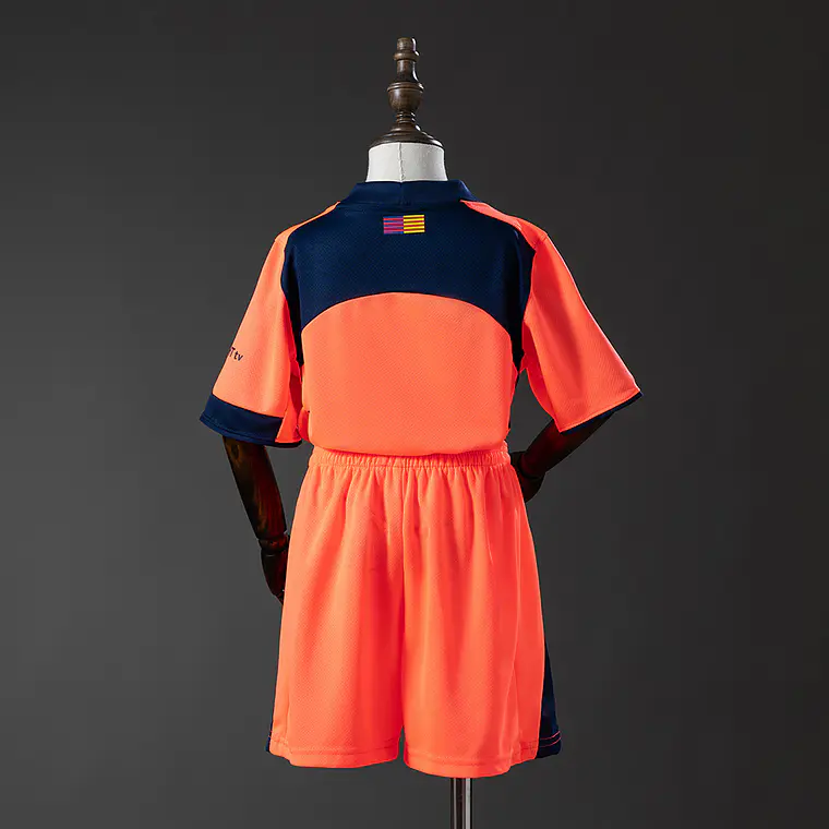 Kit Criança Barcelona Terceiro 2025/26 2