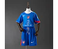 Kit Criança Atletico Madrid Terceiro 2025/26