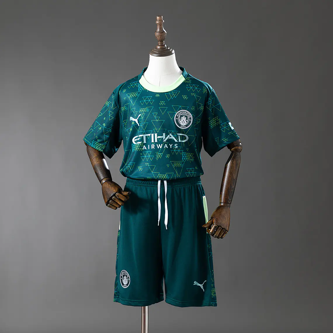 Kit Criança Manchester City Quarto 2025/26 1