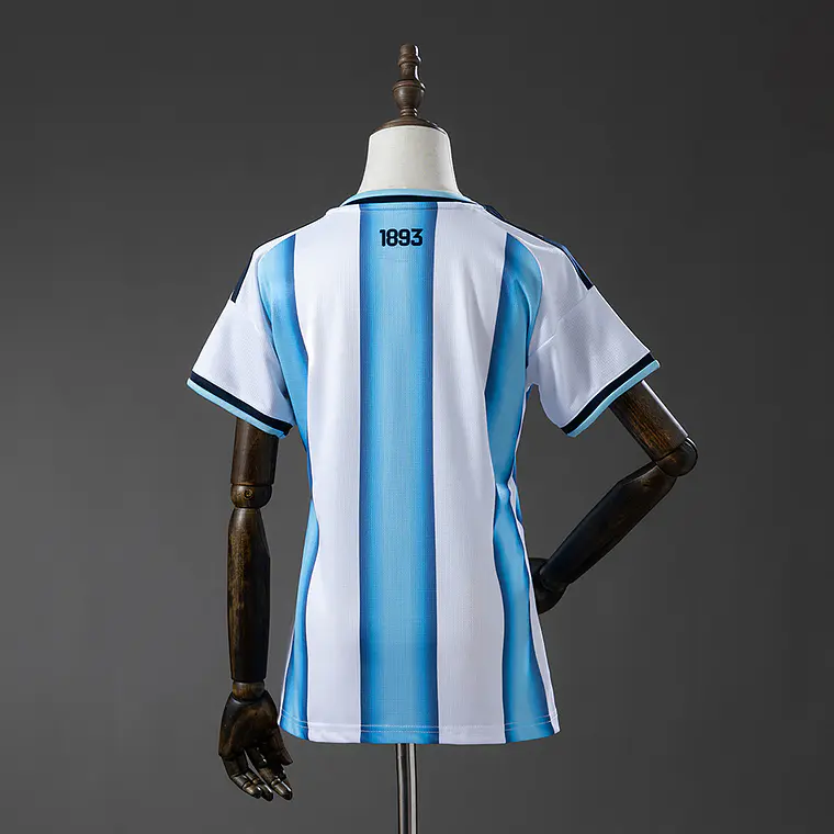 Camisola Argentina Feminina Principal 2026 2