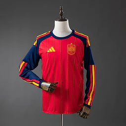 Camisola Espanha Principal Manga Comprida 2026