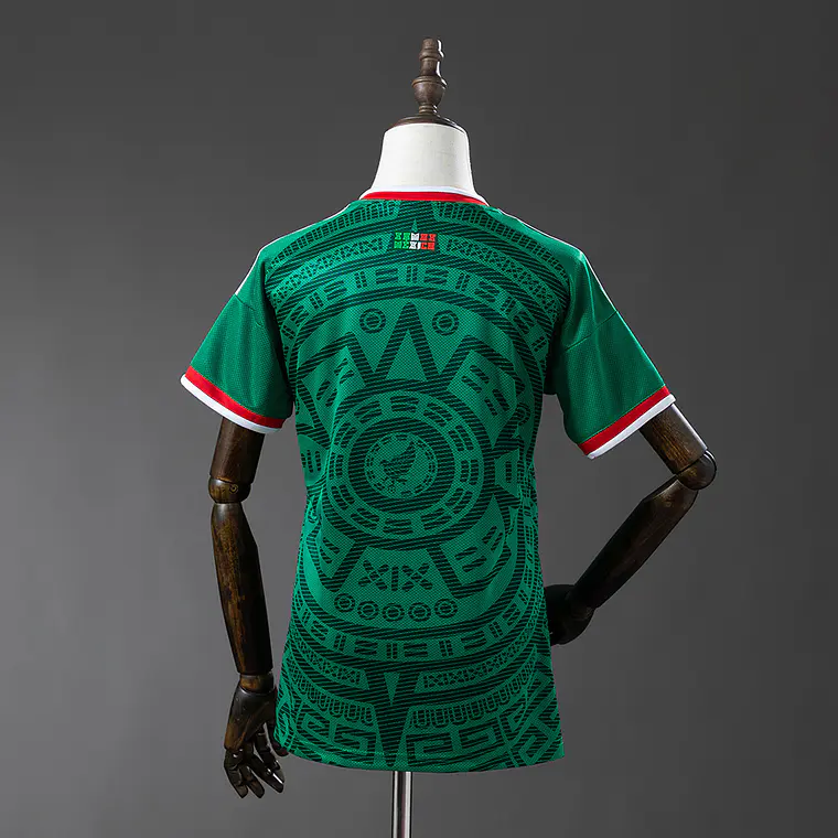 Camisola México Feminina Principal 2026 2