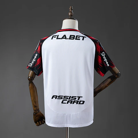 Flamengo Away Jersey with Sponsorships 2025/26