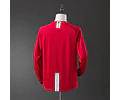 Manchester United Home Shirt 2007/08 Long Sleeve