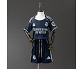 Kit Criança Real Madrid Alternativo 2025/26