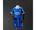 Kit Criança Real Madrid Terceira 2025/26