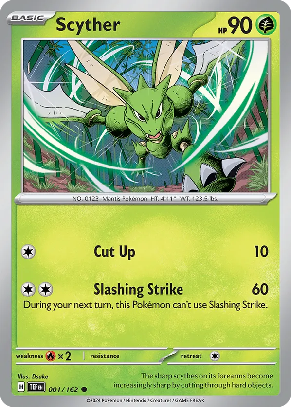Scyther - sv5-001-normal-NM 1