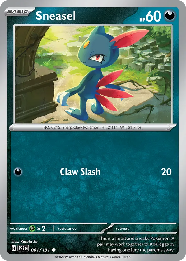 Sneasel - sv8pt5-061-normal-NM 1