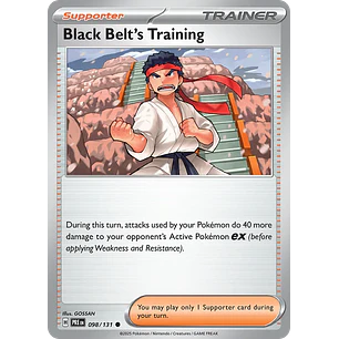 Black Belt's Training - sv8pt5-098-normal-NM