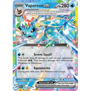 Vaporeon ex - sv8pt5-023-holofoil-NM