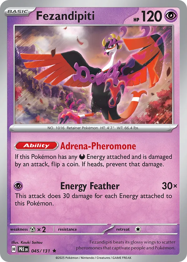 Fezandipiti - sv8pt5-045-reverseHolofoil-NM 1