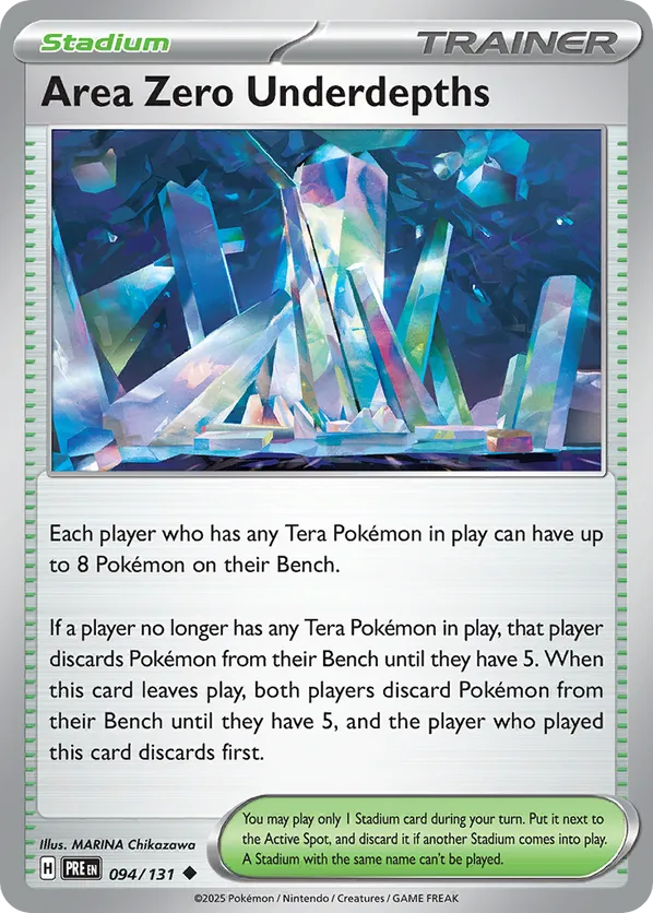 Area Zero Underdepths - sv8pt5-094-normal-NM 1