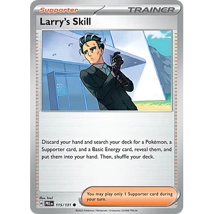 Larry's Skill - sv8pt5-115-normal-NM
