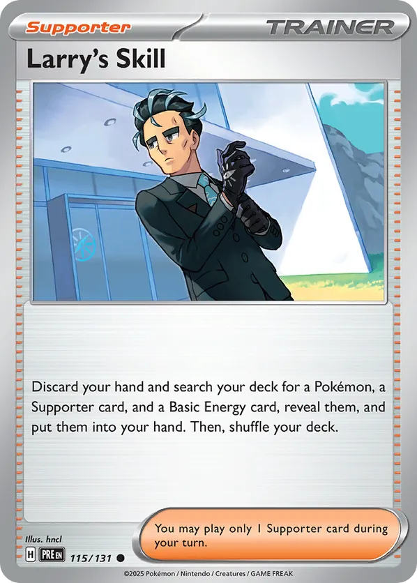 Larry's Skill - sv8pt5-115-normal-NM 1