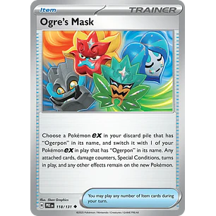 Ogre's Mask - sv8pt5-118-normal-NM