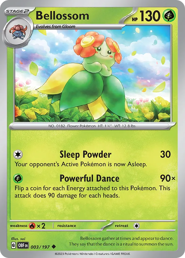 Bellossom - sv3-003-normal-NM 1