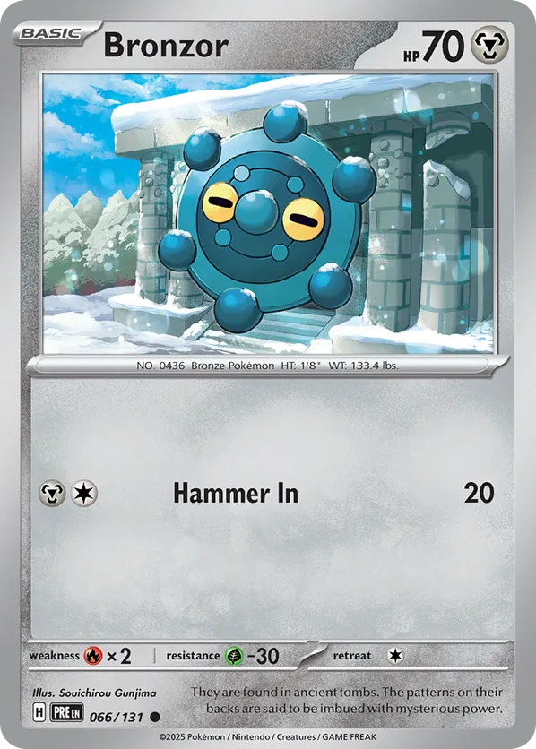 Bronzor - sv8pt5-066-reverseHolofoil-NM 1