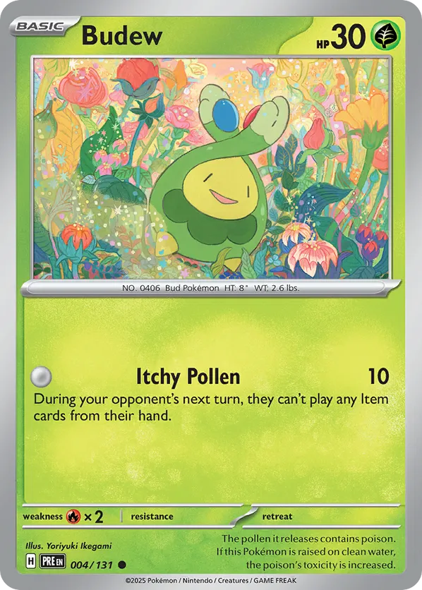 Budew - sv8pt5-004-pokeballPattern-NM 1