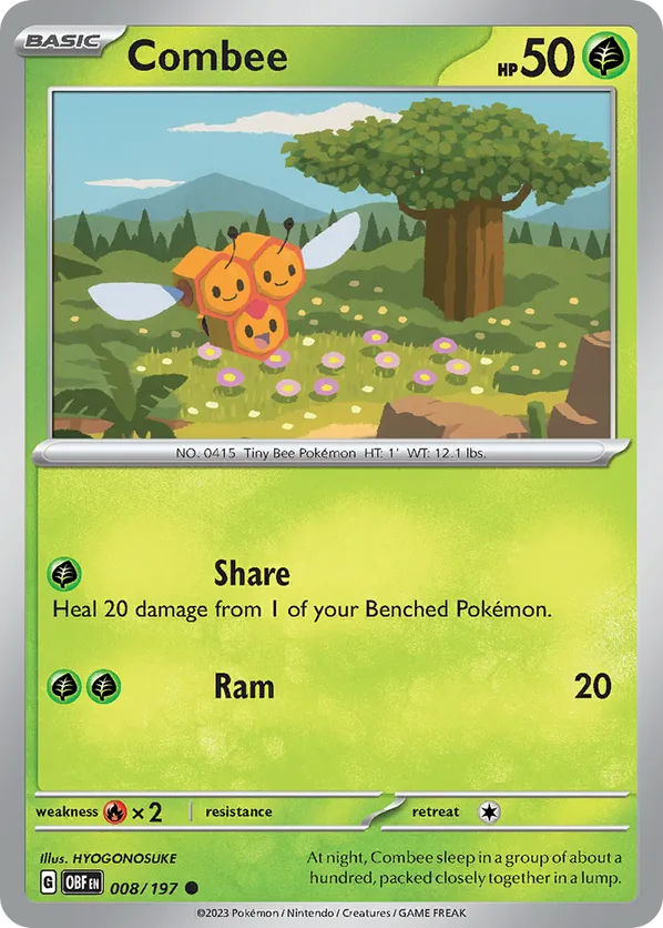 Combee - sv3-008-normal-NM 1
