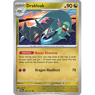 Drakloak - sv8pt5-072-normal-NM