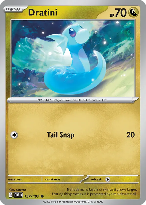 Dratini - sv3-157-normal-NM 1