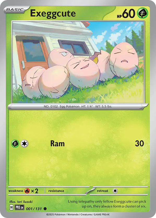 Exeggcute - sv8pt5-001-normal-NM 1