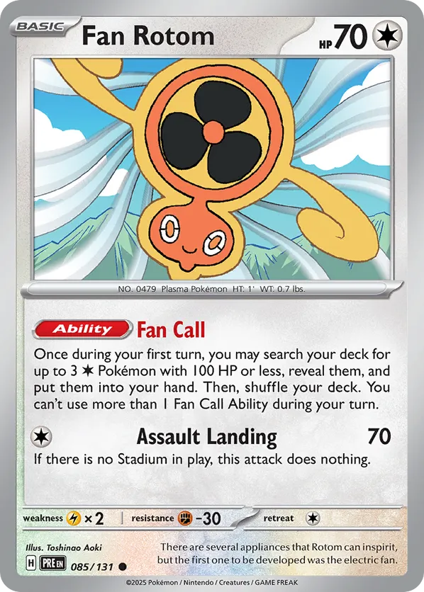 Fan Rotom - sv8pt5-085-normal-NM 1