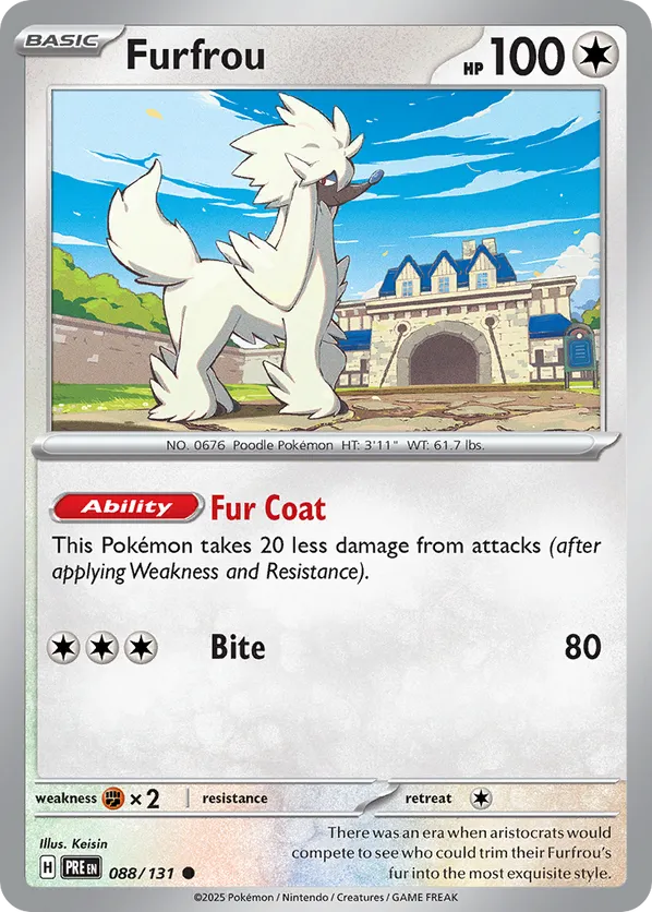 Furfrou - sv8pt5-088-normal-NM 1