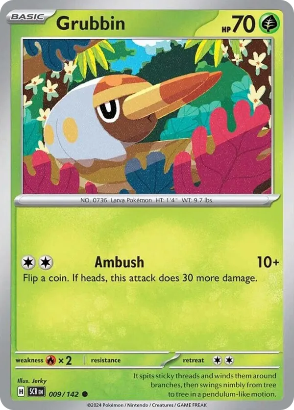 Grubbin - sv7-009-normal-NM 1