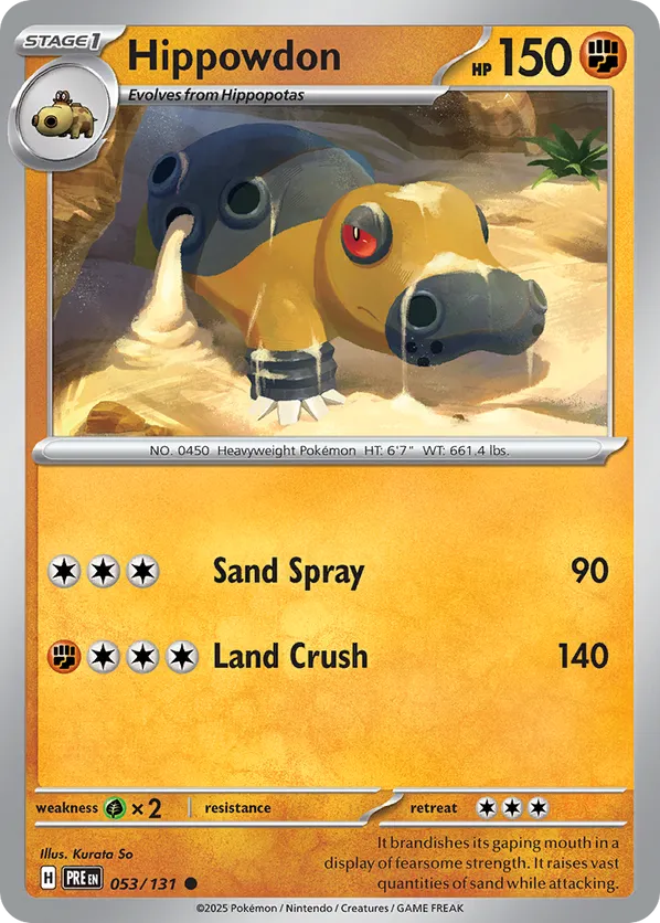 Hippowdon - sv8pt5-053-normal-NM 1
