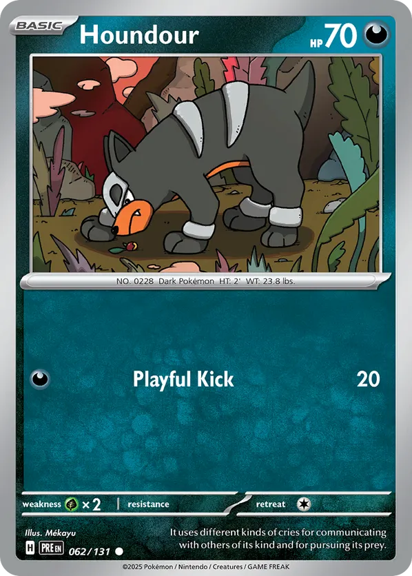 Houndour - sv8pt5-062-normal-NM 1