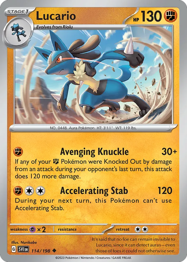Lucario - sv1-114-normal-NM 1