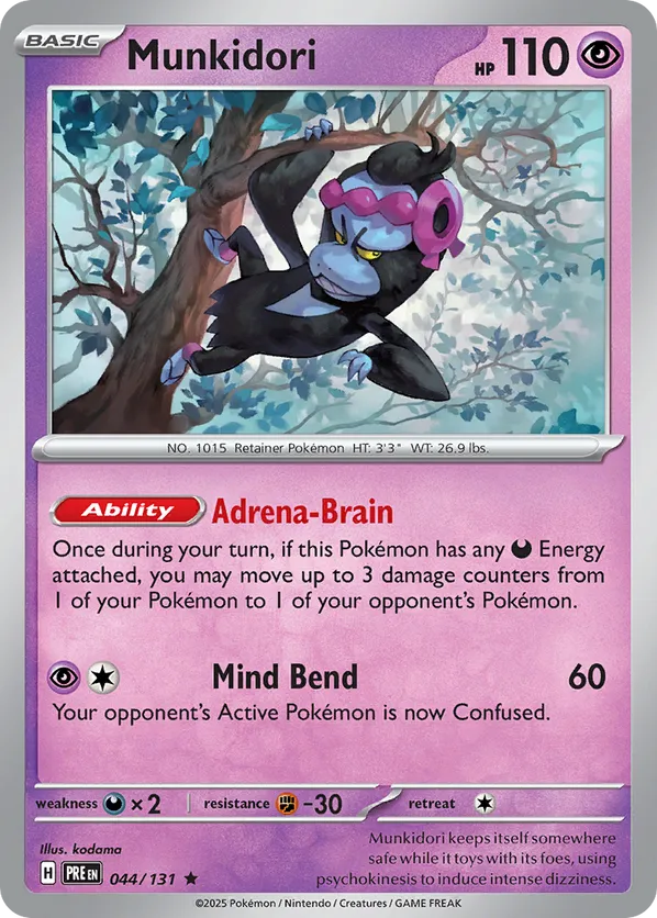 Munkidori - sv8pt5-044-reverseHolofoil-NM 1