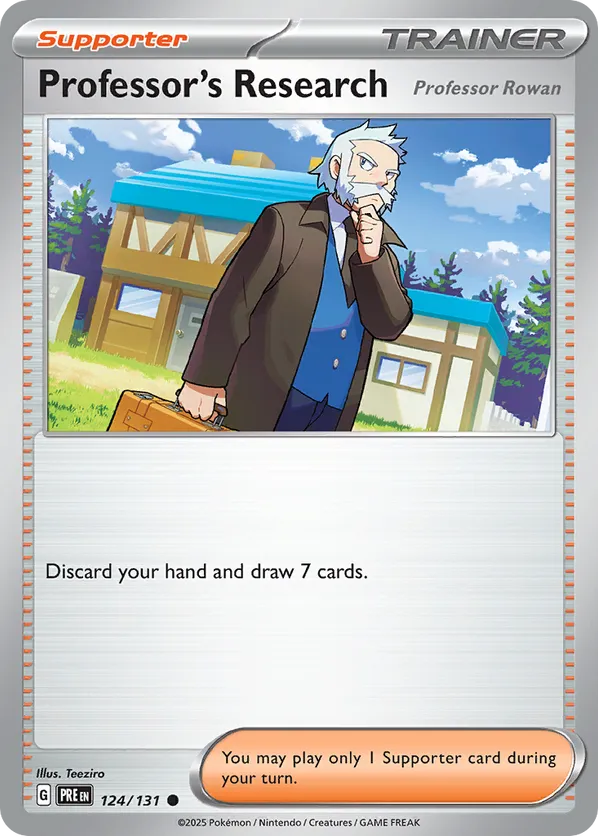 Professor's Research - sv8pt5-124-reverseHolofoil-NM 1
