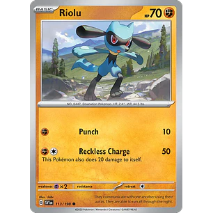Riolu - sv1-113-normal-NM