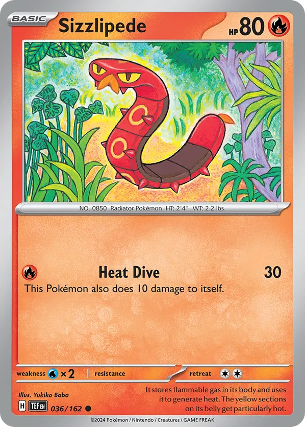 Sizzlipede - sv5-036-normal-NM 1